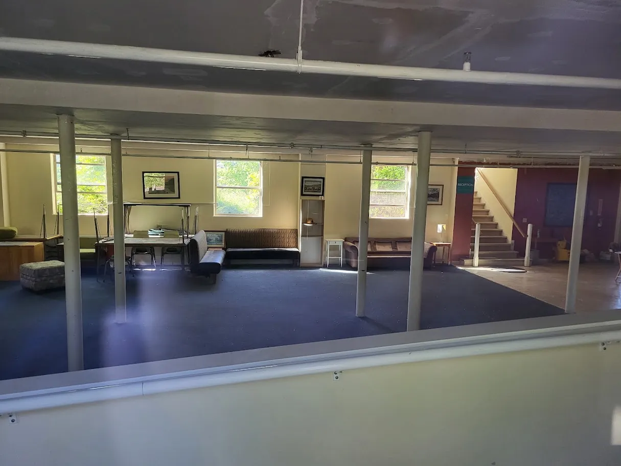 Current large open interior community space