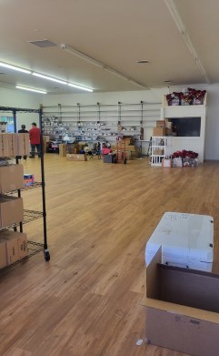 The current GG's House space being prepared at 1714 Pacific Avenue